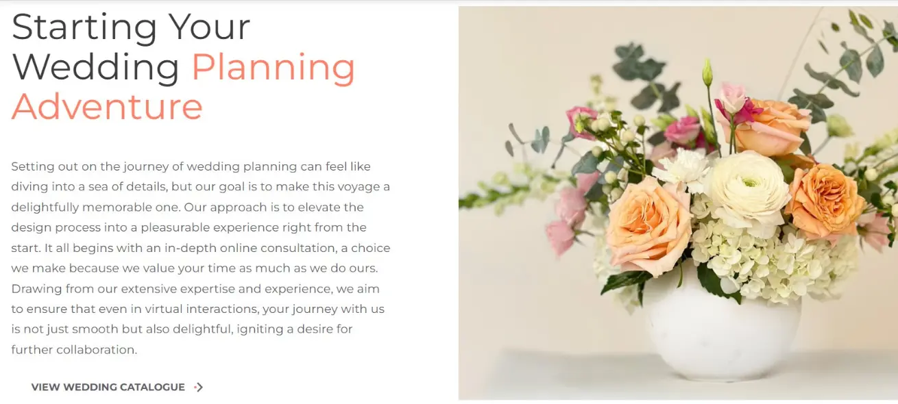 best florist web design